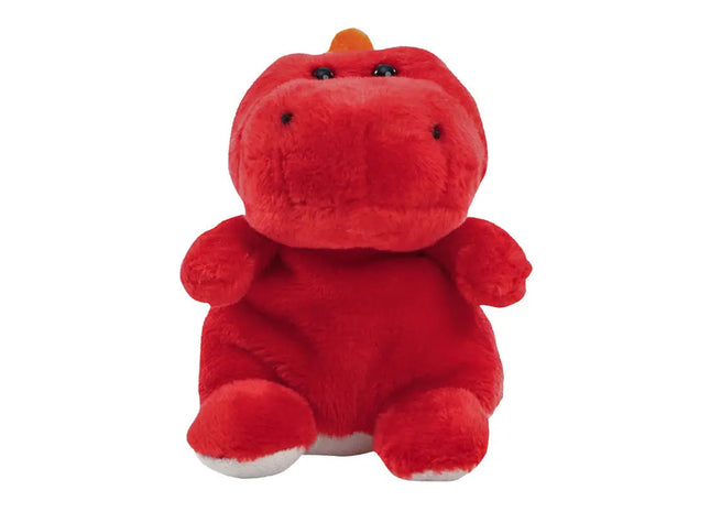 MiniFeet XXL Drache - Feuerrot, Riesiger Plüschdrache für Kinder zum Kuscheln und Spielen TK Gruppe® Grosshandel 