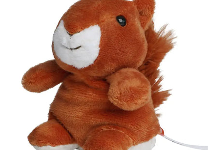 MiniFeet XXL Eichhörnchen - Riesenplüsch Eichhörnchen in lebensechtem Braun für unendlichen Kuschelspaß TK Gruppe® Grosshandel 