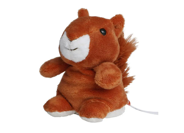 MiniFeet XXL Eichhörnchen - Riesenplüsch Eichhörnchen in lebensechtem Braun für unendlichen Kuschelspaß TK Gruppe® Grosshandel 