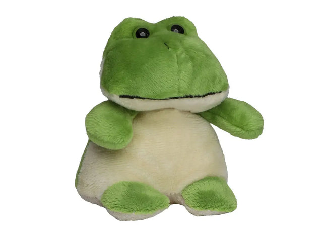 MiniFeet XXL Frosch - Riesiger Plüschfrosch für Kinder: Lebendiges Grün und kuschelweiches Material TK Gruppe® Grosshandel 