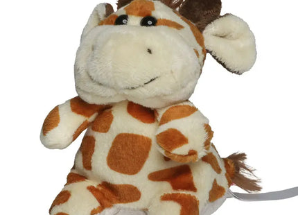MiniFeet XXL Giraffe - Riesige Plüschgiraffe für Kinder: Sanftes Beige und extra weiches Fell TK Gruppe® Grosshandel 