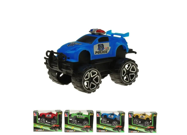 Miniatur Geländewagen "Police" - 10 cm TK Gruppe® Grosshandel 