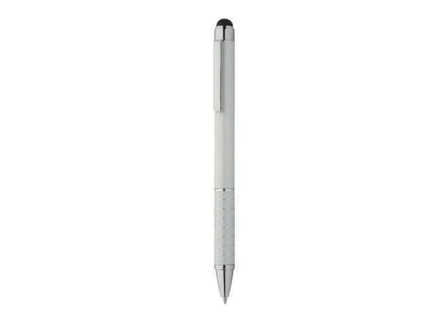 Minox Touchpen mit Kugelschreiber - Weiß - Multifunktionaler Stift für Schreiben und Touchscreens TK Gruppe® Grosshandel 