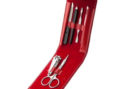 Missy Maniküre-Set in Rot – Professionelle Nagelpflege zuhause TK Gruppe® Grosshandel 