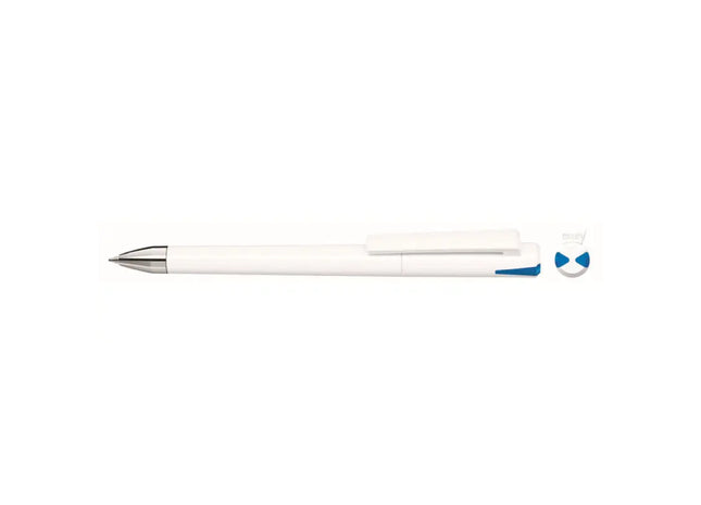 Mittelblauer Crys Si Drehkugelschreiber - Modernes Schreibinstrument TK Gruppe® Grosshandel 