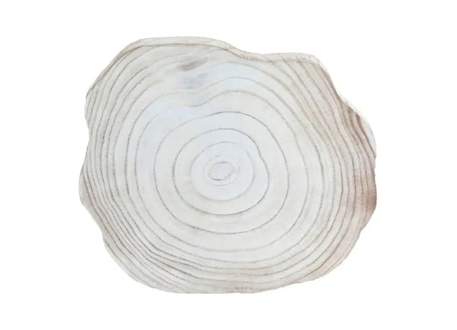 Mittelgroße Holzscheibe, 30x25x3cm - Naturholz für Kreative Deko TK Gruppe® Grosshandel 