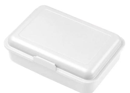 Mittlere Vorratsdose Schul-Box - Weiß Vielseitige Aufbewahrung Praktisch & Robust TK Gruppe® Grosshandel 