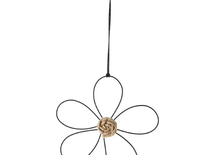 Mittlerer Blüten-Linienhänger, Dekoratives Gartenelement, 13cm TK Gruppe® Grosshandel 