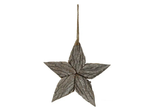 Mittlerer Sternförmiger Kleiderhänger aus Rinde, Durchmesser 30 cm TK Gruppe® Grosshandel 