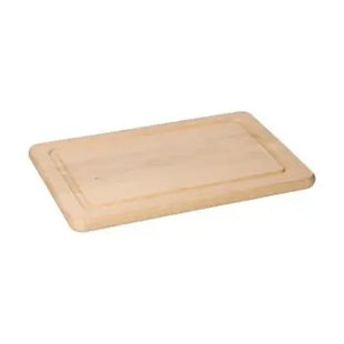 Mittleres Woody Rechteck Schneidbrett - Natürlich, Praktisch & Beständig TK Gruppe® Grosshandel 