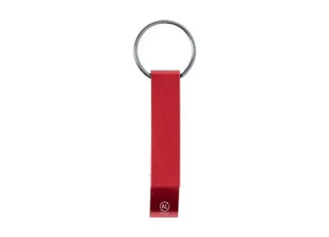 Mixe Flaschenöffner aus recyceltem Aluminium in Rot – Öko-freundlich & Stilvoll, Ideal für Bar, 100mm TK Gruppe® Grosshandel 