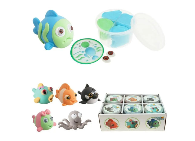 Modellierknete „Meerestiere“, 28 g TK Gruppe® Grosshandel 