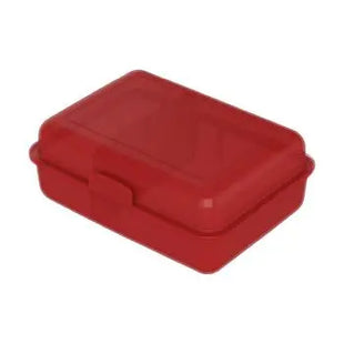 Moderne Pausen-Box Vorratsdose in Trend-Rot – Ideal für Unterwegs TK Gruppe® Grosshandel 