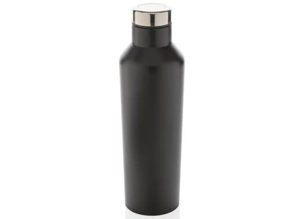 Moderne Schwarze Vakuum-Isolierte Edelstahlflasche, 500ml TK Gruppe® Grosshandel 
