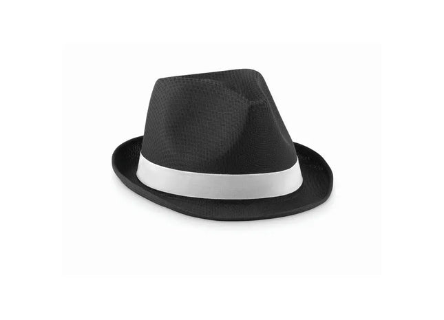 Moderner Modehut WOOGIE - Stilvoller schwarzer Hut für Damen und Herren - Trendiges Accessoire TK Gruppe® Grosshandel 
