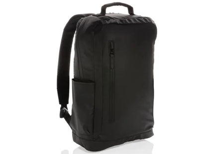 Modischer 15.6 Laptop-Rucksack, PVC-frei - Elegant & Funktional - Schwarz TK Gruppe® Grosshandel 