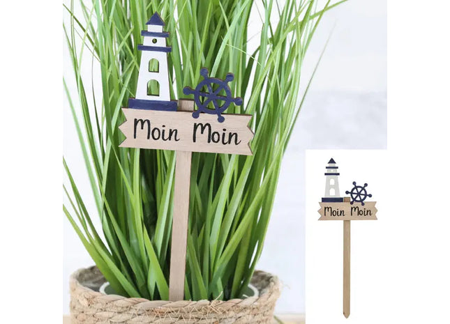 MoinMoin Steckfigur, Klein, 26 cm Höhe - Stilvolles Wohnaccessoire TK Gruppe® Grosshandel 