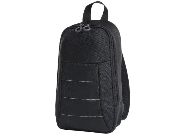 Monostrap IMPULSE - Schwarz, Stilvoller & Funktionaler Einzelschulterrucksack für Alltag & Freizeit TK Gruppe® Grosshandel 