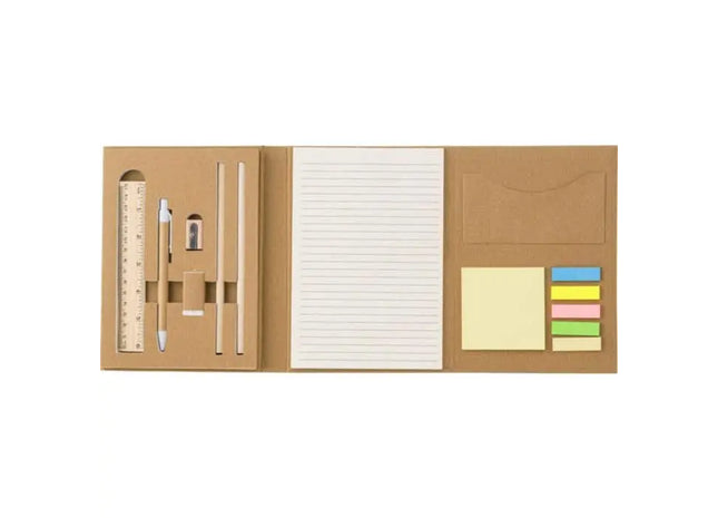 Montana Karton-Schreibmappe mit Zubehör: Organisiert & Stilvoll TK Gruppe® Grosshandel 