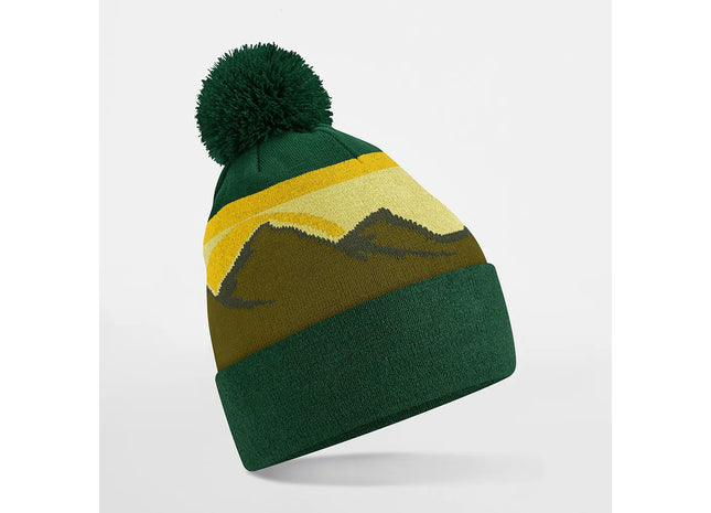 Mountain Peaks Pom Pom Beanie TK Gruppe® Grosshandel 