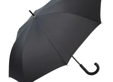 Mousson Regenschirm Schwarz Kompakt & Stilvoll Zuverlässiger Regenschutz TK Gruppe® Grosshandel 