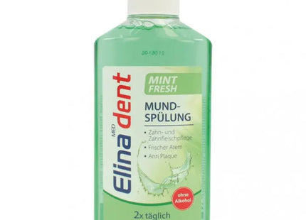 Mouth Rinse Elina 250ml Minty Fresh, Alcohol-Free Oral Care Solution TK Gruppe® Grosshandel 