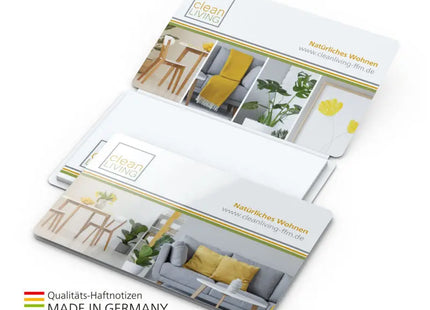 Multi-Card Haftnotiz, individuell bedruckt inkl. 4C-Druck TK Gruppe® Grosshandel 