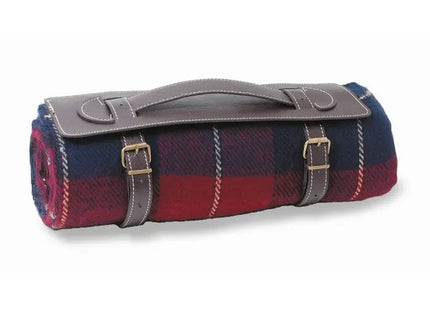 Multicolor Reisedecke COMFY - Bunte Reisedekce für Komfort unterwegs TK Gruppe® Grosshandel 