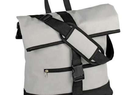 Multifunktionale Fahrradtasche BIKE MATE - grau & schwarz Fahrrad Gepäckträger Tasche TK Gruppe® Grosshandel 