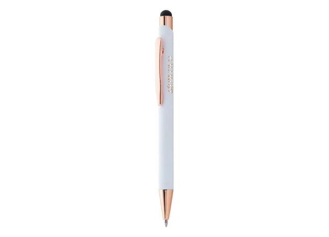 Multifunktionaler Auros Touchpen in Weiß - Ideal für Digitale Geräte TK Gruppe® Grosshandel 