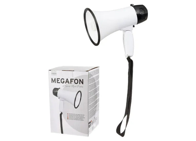 Multifunktions-Megafon, Sprach- und Musikmodus, Starker Audioverstärker TK Gruppe® Grosshandel 