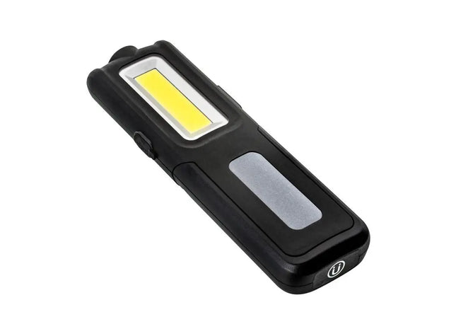Multifunktions-Taschenlampe mit Powerbank-Funktion REEVES-DELFT - schwarz Vielseitige Beleuchtungslösung TK Gruppe® Grosshandel 