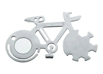 Multifunktionswerkzeug Coppi - Silber: Praktisches Tool für vielseitige Anwendungen und Notfallsituationen TK Gruppe® Grosshandel 