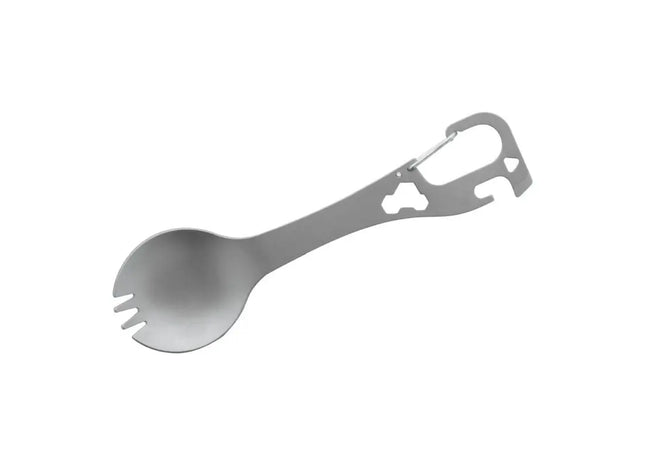 Vielseitiges Mykel Besteck/Multitool - Silber: Praktisch, Hochwertig, Kompakt für Alltag und Outdoor TK Gruppe® Grosshandel 