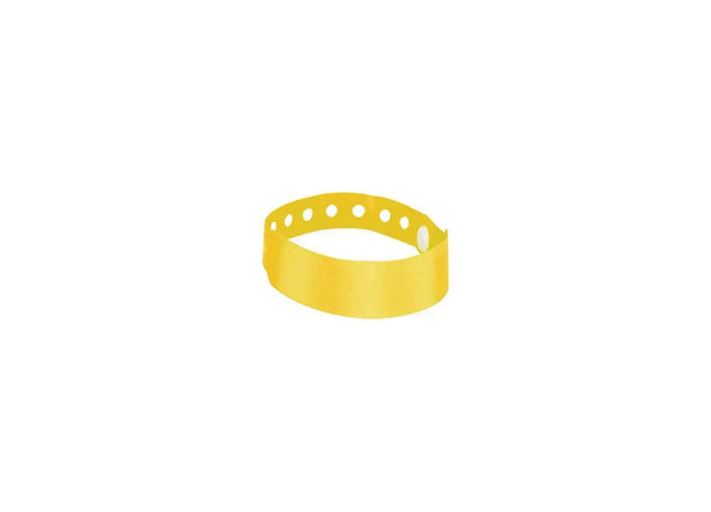 Multivent Kontroll-Armband in Gelb – Sichere und sichtbare Eventkontrolle TK Gruppe® Grosshandel 