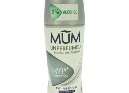Mum Deodorant Roll-on 50ml ohne Duftstoffe - Langanhaltender Schutz, Parfümfrei TK Gruppe® Grosshandel 