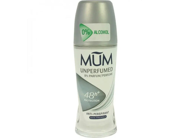 Mum Deodorant Roll-on 50ml ohne Duftstoffe - Langanhaltender Schutz, Parfümfrei TK Gruppe® Grosshandel 