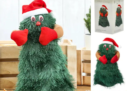 Musikalischer Tanz-Weihnachtsbaum - Groß, ca. 27 cm, Festliche Dekoration mit Tanzfunktion TK Gruppe® Grosshandel 