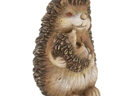 Mutter-Igel mit Baby, ca. 18cmH - Niedliche dekorative Figurine Set TK Gruppe® Grosshandel 