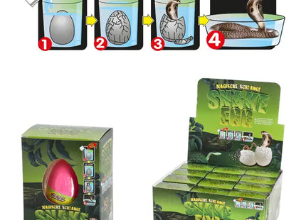 Mystical Snake Egg Surprise, Pack of 6 - Enchanting Reveal Toy TK Gruppe® Grosshandel 