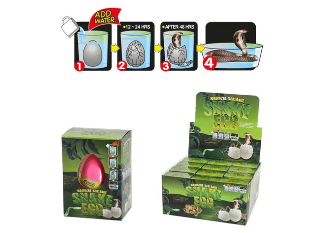 Mystical Snake Egg Surprise, Pack of 6 - Enchanting Reveal Toy TK Gruppe® Grosshandel 