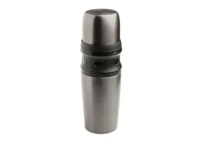 NAAS Hochleistungs-Isolierflasche, 500 ml - Edles Dunkelgrau TK Gruppe® Grosshandel 