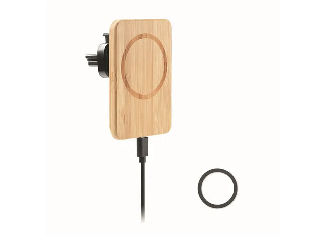 NAGO 15W Induktive Holz-Ladestation: Schnelles Laden mit Stil TK Gruppe® Grosshandel 