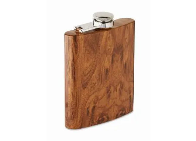 NAMIB FLASK 190 ml – Klassischer Flachmann in Braun TK Gruppe® Grosshandel 