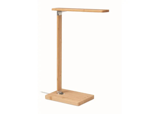 NEAT LIGHT Tischleuchte mit Ladefunktion, 10W, Holzoptik, Modern TK Gruppe® Grosshandel 