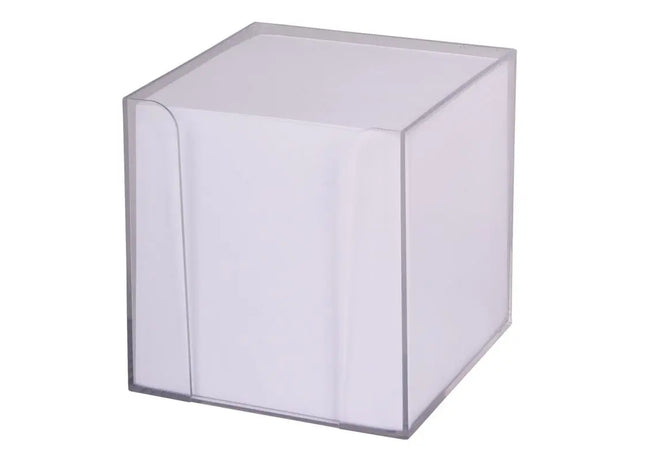 NEVER FORGET Zettelbox, Transparent – Klarer Organizer für Notizen TK Gruppe® Grosshandel 