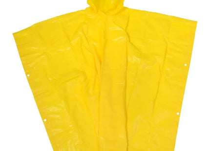 NEVER WET Ultra-wasserdichter Regenponcho in Gelb - Sicher & Sichtbar TK Gruppe® Grosshandel 