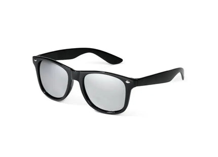 NIGER Schwarze Sonnenbrille mit reflektierenden PC-Gläsern TK Gruppe® Grosshandel 