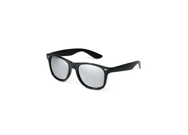 NIGER Schwarze Sonnenbrille mit reflektierenden PC-Gläsern TK Gruppe® Grosshandel 