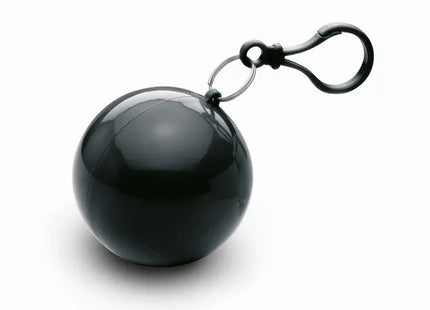 NIMBUS Regenponcho in Kugelform - Kompakt und Tragbar in Schwarz TK Gruppe® Grosshandel 